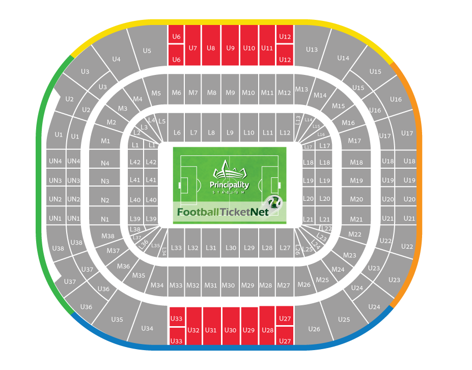 Principality Stadium Seating Plan View