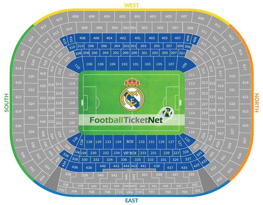 Real Madrid vs Athletic Bilbao 23/10/2016 Football Ticket Net