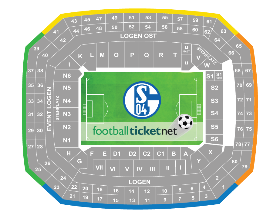 Schalke 04 vs SC Freiburg 16/02/2019 Football Ticket Net